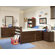 Legacy Classic Furniture Solutions Bookcase in Distressed Brown Cherry