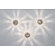 Terzani Orten'Zia One Light Ceiling Lamp or Wall Sconce in Gold Plated