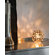Terzani Orten'Zia Large One Light Floor Lamp in Nickel