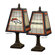 The Memory Company NFL 14" Art Glass Table Lamp