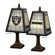 The Memory Company NFL 14" Art Glass Table Lamp