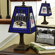 The Memory Company NFL 14" Art Glass Table Lamp