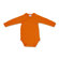 Baby Star Soy Organic Kimono Bodysuit in Tangerine
