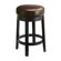 Sunpan Modern Cedric Bonded Leather Swivel Stool