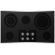 Whirlpool 36" Two Dual Radiant Elements Ceramic Glass Electric Cooktop