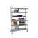 Trinity Six Tier NSF Shelving Rack in Chrome