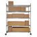 Trinity Five Tier NSF Extra Large Commercial Grade Shelving Rack in Chrome