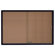 AARCO Enclosed Bulletin Board with Frame and Sliding Doors
