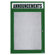 AARCO Illuminated Outdoor Enclosed Bulletin Board