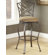 Hillsdale Furniture Brookside Bar Height Glass Bistro Table with Hanover Stools