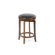 Hillsdale Furniture Brendan Backless Counter Stool in Brown Cherry