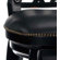 Hillsdale Furniture Braxton 26" Black Leather Swivel Counter Stool