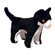 Tuffy's Pet Products Ginger McFluff Farm Cat Dog Toy