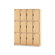 Jonti-Craft Triple Stack Lockable Lockers with Optional Master Key
