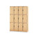 Jonti-Craft Triple Stack Lockable Lockers with Optional Master Key