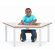 Jonti-Craft Trapezoid Laminate Table