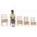 Jonti-Craft Ladderback Chair (Set of 2)