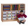 Jonti-Craft Sectional E-Z Glide Tray Mobile Unit w/ colored trays