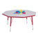 Jonti-Craft Rainbow Accents KYDZ Activity Table- Octagon (48" diameter)