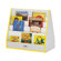 Jonti-Craft 28" H KYDZ Rainbow Accents Book Display Stand - Triangular