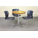 HON Olson Series Stacker Chairs (Set of 4)