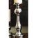 Global Views Britannia Mercury Glass Candle Holder
