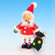 Christian Ulbricht Santa with Sack Smoker