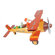 Richard Glaesser Santa in Bi-plane Incense Burner
