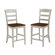 Home Styles Monarch 24" Stool in Antiqued White Sanded and Distressed Oak