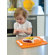 Skip Hop Mate Stay-Put Place Mat and Plate in Orange