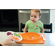 Skip Hop Mate Stay-Put Place Mat and Plate in Orange