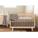 Skip Hop Lattice Bumper Free 4 Pieces Crib Bedding Set in Chocolate