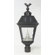 GamaSonic Imperial Solar Post Lantern Head with Eagle Finial in Black