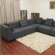 Wholesale Interiors Baxton Studio Alcoa Twill Modular Sectional