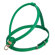 PetEgo Fashion Leather Dog Harness in Green