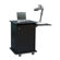 Sound Craft Educator Multimedia Cart in Black