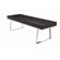 Nuevo Karlee Leather Bench