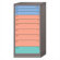 Lyon Workspace Products Eye-Level High Standard Cabinet with 10 Drawers: 30" W x 28 1/4" D x 59 1/4" H