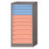 Lyon Workspace Products Eye-Level High Standard Cabinet with 11 Drawers: 30" W x 28 1/4" D x 59 1/4" H