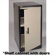 Lyon Workspace Products Eye Level Slenderline Shelf Cabinet: 22 3/4" W x 28 1/4" D x 59 1/4" H