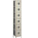 Lyon Workspace Products Expanded Metal Locker - Six Tiers - 2 Sections (Unassembled)