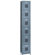 Lyon Workspace Products All Welded Expanded Metal Locker - Six Tiers - 3 Sections - with Legs