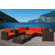 International Home Miami Southampton 9 Piece Sectional Deep Seating Group with Cushions