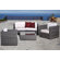 International Home Miami Atlantic 5 Piece Deep Seating Group with Cushions