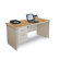 Marvel Office Furniture Pronto 60" Single Pedestal Computer Desk