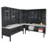 Marvel Office Furniture 120 Adjustable Slot Corner Literature Organizer