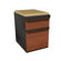 Marvel Office Furniture Zapf Mobile Pedestal File Cabinet with Seat