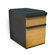 Marvel Office Furniture Zapf Mobile Pedestal File Cabinet with Seat