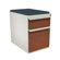 Marvel Office Furniture Zapf Mobile Pedestal File Cabinet with Seat