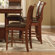 Legends Furniture Cambridge 24" Counter Height Bar Stool in Cherry